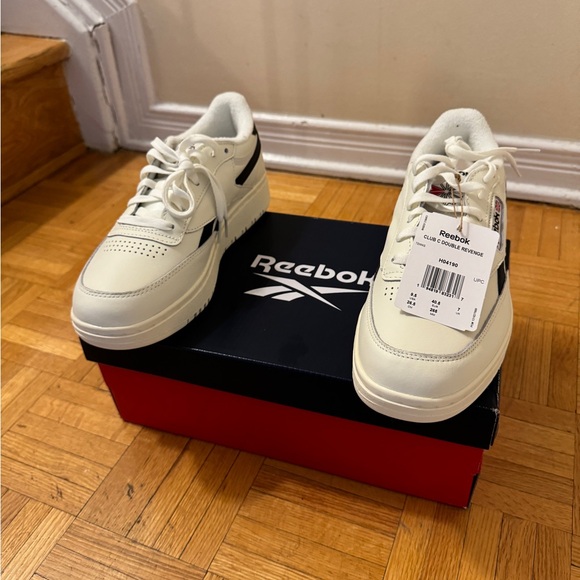 REEBOK CLUB C DOUBLE REVENGE H04190 women’s 9.5 - Picture 9 of 14